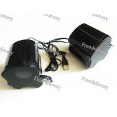 USB колонки для ноутбука яблоко 2х3Вт M7 черные USB колонки для ноутбука яблоко 2х3Вт M7 черные