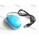 USB оптическая мышь мышка, голубая
