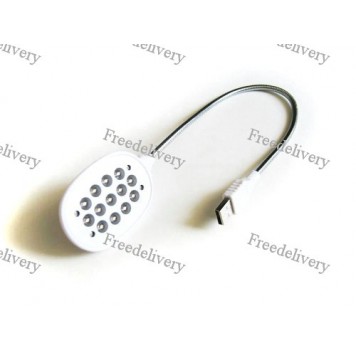 USB лампа подсветка светодиод 13 LED белая