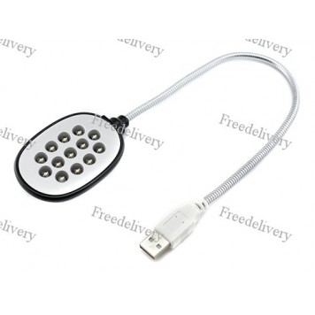USB лампа подсветка светодиод 13 LED, яркая, цвета