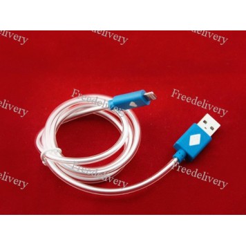 USB дата кабель для Iphone 5 5C 5S 6, светящийся