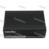 VGA сплиттер, разветвитель на 4 порта 250 МГц 30 м