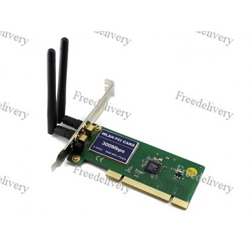WLAN PCI карта WI-FI сетевой адаптер 802.11n 300Мб