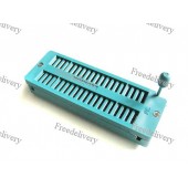 ZIF панель 40 pin с нулевым усилием, DIP корпус, A