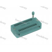 ZIF панель 28 pin с нулевым усилием, IC