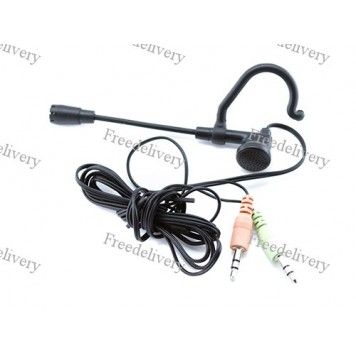 Мини Skype гарнитура с креплением на ухо