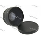 Фишай 55мм 0.45X, широкоугольная линза, fisheye Фишай 55мм 0.45X, широкоугольная линза, fisheye