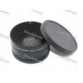 Фишай 58мм 0.45X, широкоугольная линза, fisheye Фишай 58мм 0.45X, широкоугольная линза, fisheye