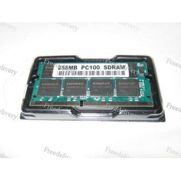 Память 256 MB SODIMM SDRAM PC100, 16 чипов