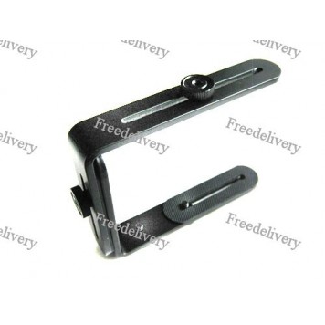 Двойной L-кронштейн, крепление для вспышки камеры