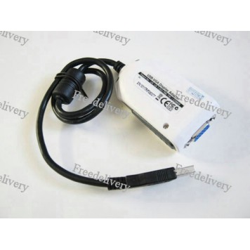 Внешняя USB видеокарта VGA, дополнительный монитор