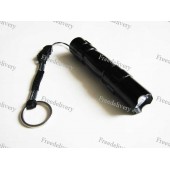 Яркий карманный led фонарик пластмассовый