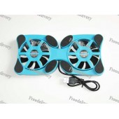 Охлаждающая подставка для ноутбука, 2 вентилятора