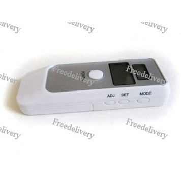 Цифровой алкотестер с двумя дисплеями, часами