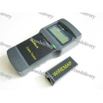 Тестер сети rj45 SC8108 с поиском обрыва кабеля