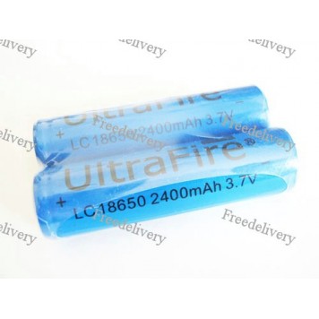 Аккумулятор 18650 Ultrafire Li-ion 3.7V 2400mA