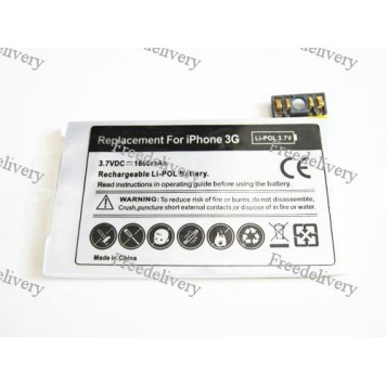 Батарея для Iphone 3G усиленная 1600мА