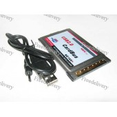 Компактный PCMCIA адаптер на 2 USB порта
