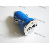 Автомобильная зарядка USB, Ipod Iphone, синяя Автомобильная зарядка USB, Ipod Iphone, синяя