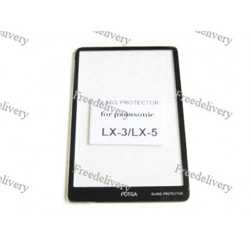 Защитный экран, стекло для Panasonic Lumix DMC-LX3, DMC-LX5
