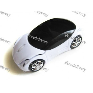 Беспроводная мышь Porsche, мышка машинка белая