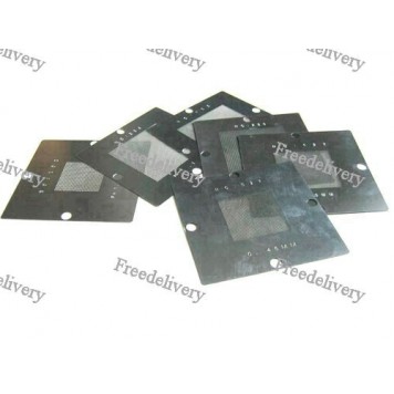 Набор из 6 универсальных BGA 80мм трафаретов