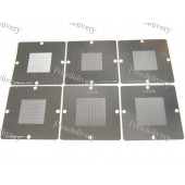 Набор из 6 универсальных BGA 90мм трафаретов
