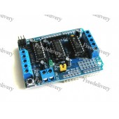 Плата управления двигателями Motor Shield, Arduino