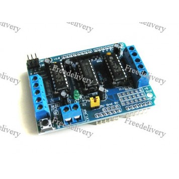 Плата управления двигателями Motor Shield, Arduino