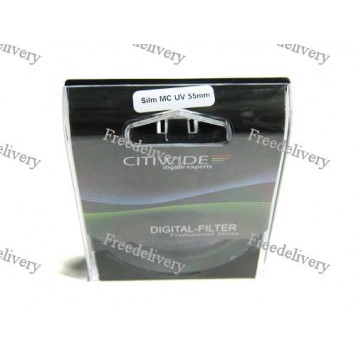 Ультрафиолетовый slim UV-MC фильтр 55мм CITIWIDE