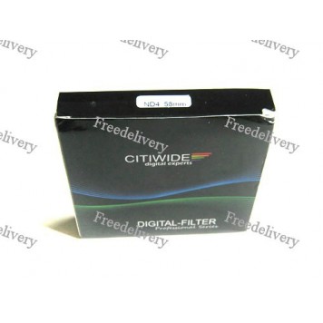 Светофильтр нейтрально-серый ND4 58мм CITIWIDE
