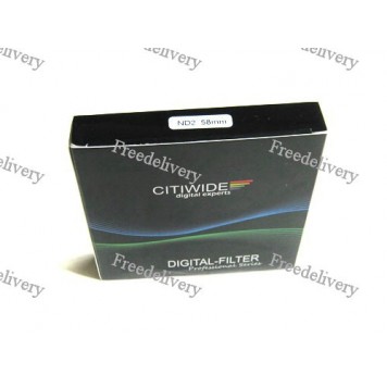 Светофильтр нейтрально-серый ND2 58мм CITIWIDE