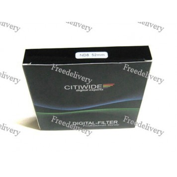 Светофильтр нейтрально-серый ND8 52мм CITIWIDE