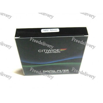 Светофильтр нейтрально-серый ND2 52мм CITIWIDE