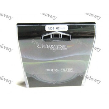 Светофильтр нейтрально-серый ND8 62мм CITIWIDE