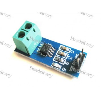 Датчик тока 20А ACS712, эфф. Холла, модуль Arduino