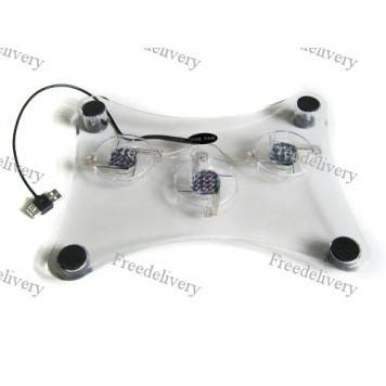 Подставка для ноутбука с 3 вентиляторами