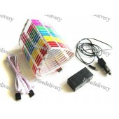 Эквалайзер на стекло авто, светомузыка, 70х16 см