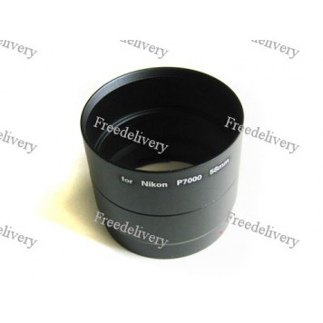 Адаптер объектива на 58мм для Nikon P7000, кольцо