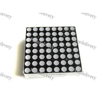 Светодиодная матрица, матричный дисплей 8х8 16p 32x32мм анод Arduino