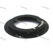 Адаптер переходник M42 - Canon EOS, AF чип Ulata черный