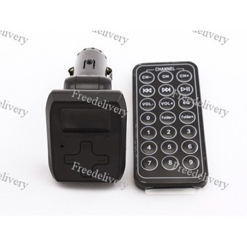 Автомобильный FM-модулятор ST707D, SD MMC TF USB