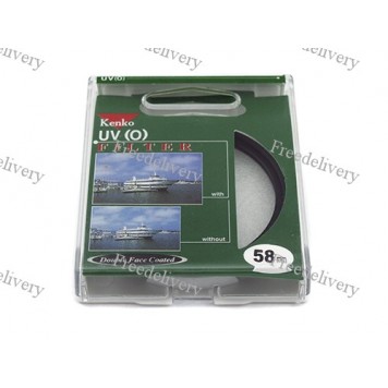 Ультрафиолетовый UV защитный фильтр 58мм Kenko