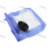 Подводный чехол для зеркальных камер, синий