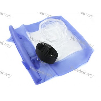 Подводный чехол для зеркальных камер, синий