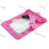 Подводный чехол для фотоаппаратов мыльниц, розовый Подводный чехол для фотоаппаратов мыльниц, розовый