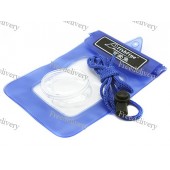 Подводный чехол для фотоаппаратов мыльниц, синий Подводный чехол для фотоаппаратов мыльниц, синий