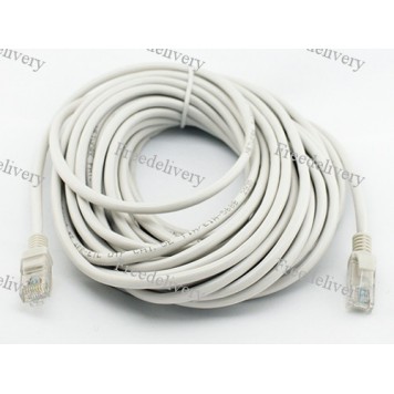 Патч-корд RJ45 10м, сетевой кабель UTP Cat.5E Lan