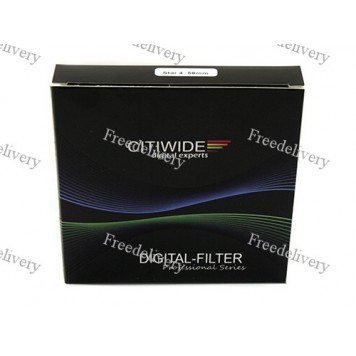 Звездный фильтр 58мм 4-ех лучевой, star-4 CITIWIDE