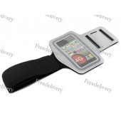 Армбенд, спортивный чехол Iphone 4 4S, серый